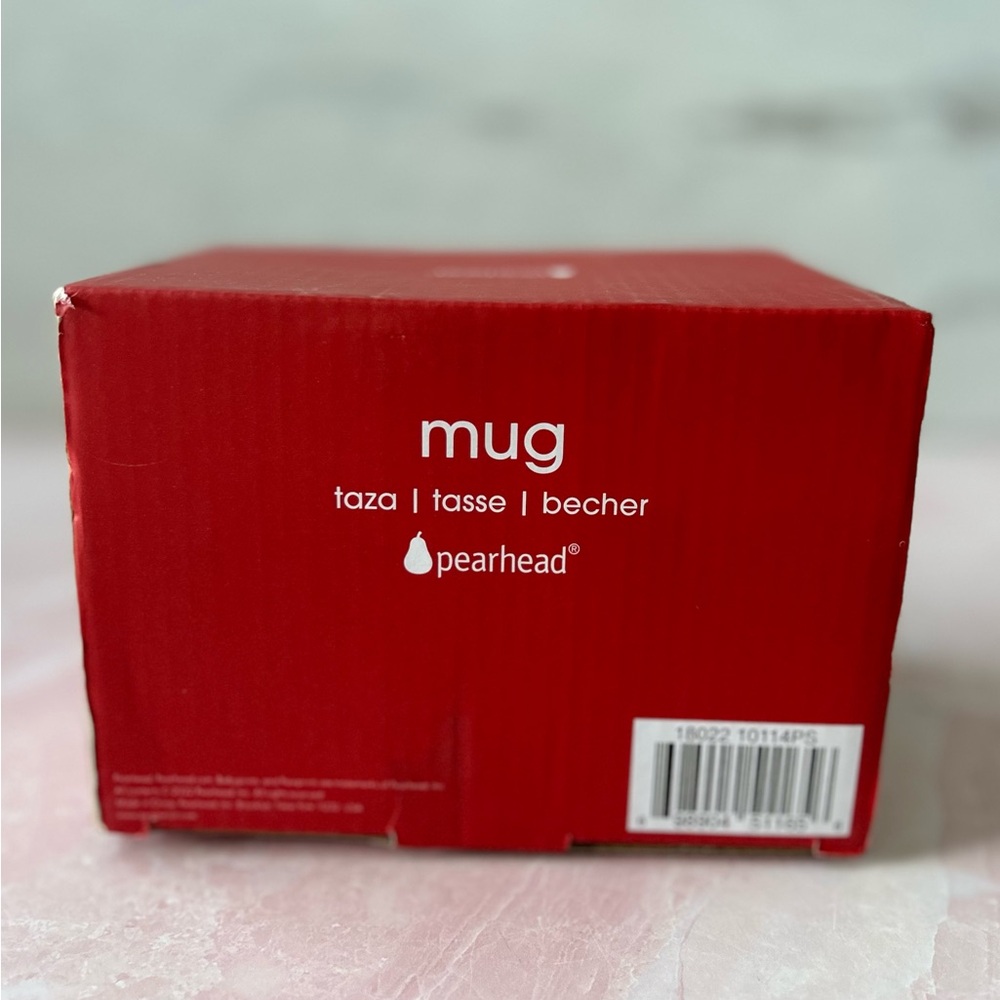 Pearhead Red Mug Box - Picture 2 of 2